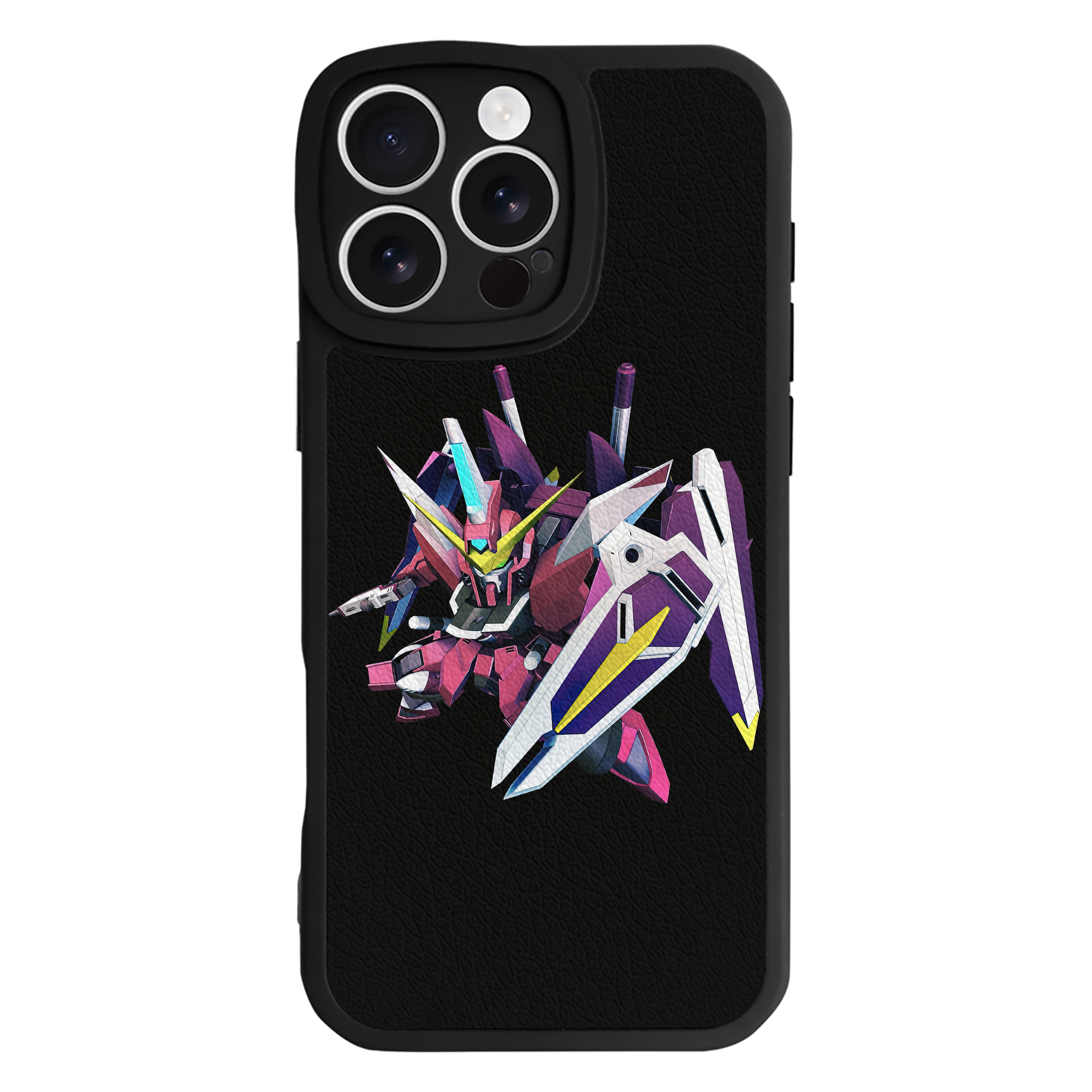 （画像用） 機動戦士ガンダム Mobile Suit Gundam 【iPhone 16シリーズ対応】シリコンスマホケース（レザー調） 材質：シリコン